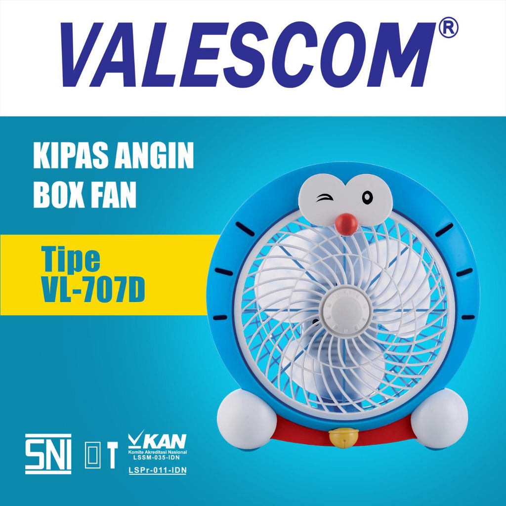 KIPAS ANGIN BOX FAN KIPAS KARAKTER