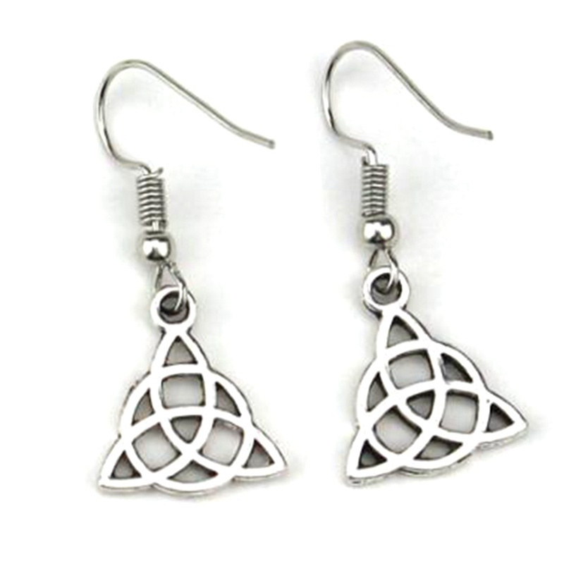 Fancyqube Anting Model Simpul Celtic Wiccan Viking Untuk Wanita