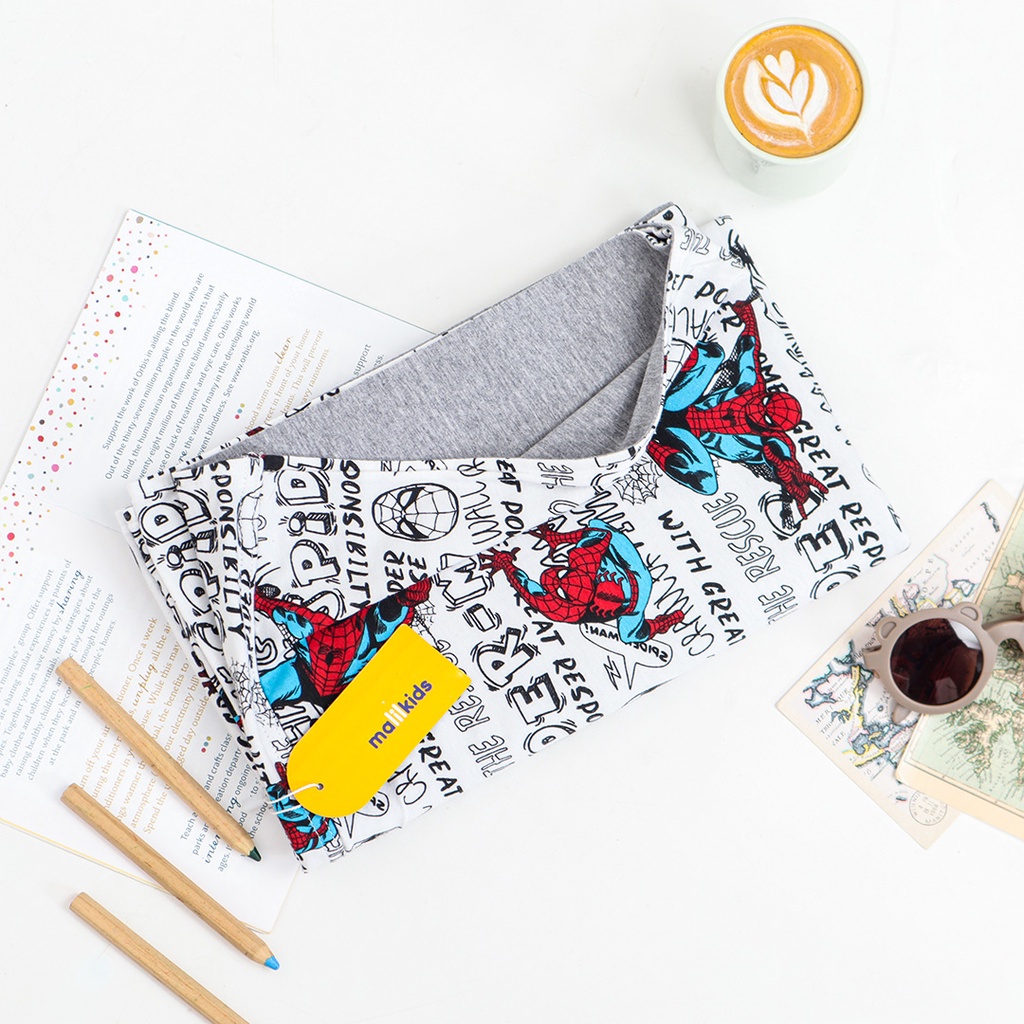 Malilkids Gendongan Bayi Instan Geos Bolak Balik Red Spider-4