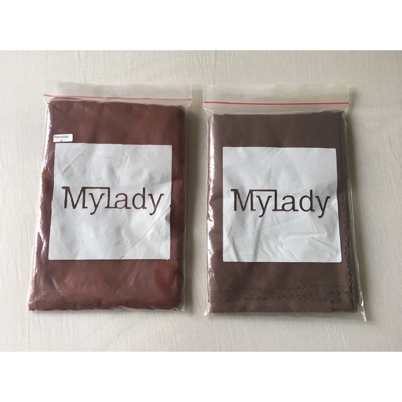 MyLady Hijab Voal Plain Ultrafine Lasercut / Hijab Voal Square Polos LC