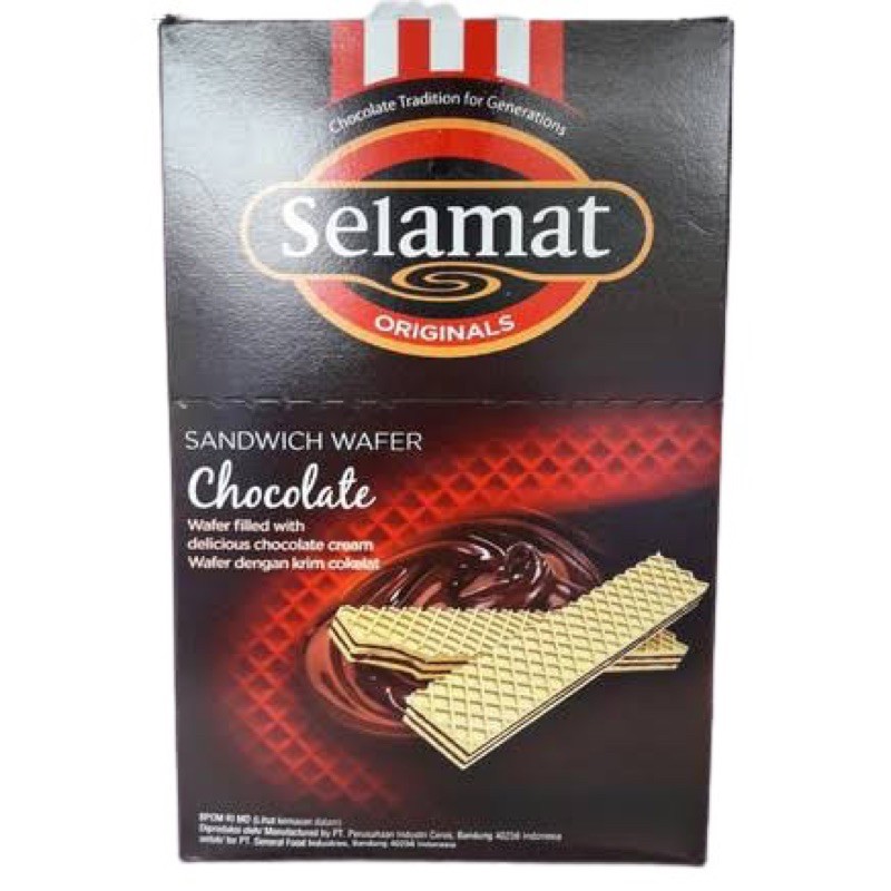 

wafer coklat selamat