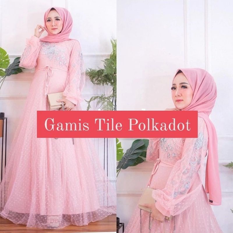 NAGIS GAMIS TILE POLKADOT BY VIVORIE VIVORY