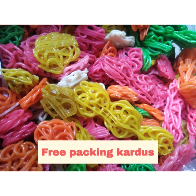 

Kerupuk uyel mini warna 500gram / kerupuk mawar mini / kerupuk seblak rafael / kerupuk mawar seblak rafael