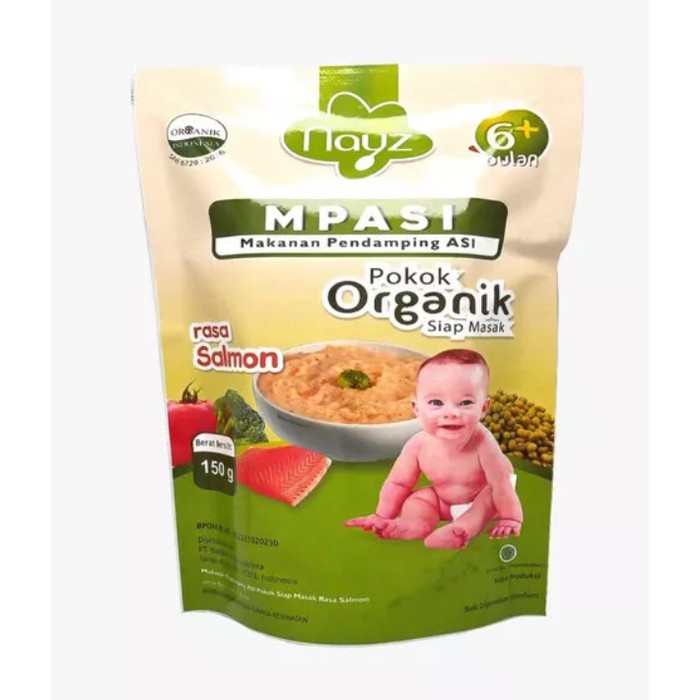 NAYZ Mpasi BUBUR BERAS TIM BAYI ORGANIK Nayz 150 G