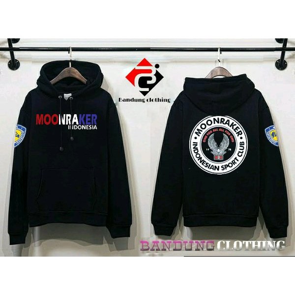 Jaket sweater hoodie moonraker M2R INDONESIA keren