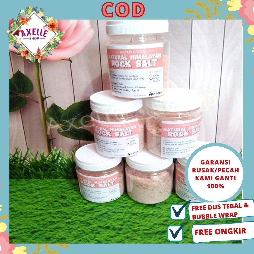 

GARAM HIMALAYA 150GR , HIMALAYAN PINK SALT 150GR