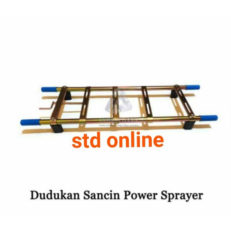 Disc Sasis Frame Dudukan Mesin Steam Cuci Motor / Sasis Rangka Sanchin