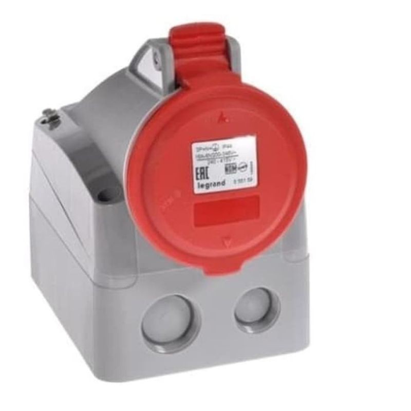 Surface Mounting 63A 4 kaki Legrand Asli ( Soket+Plug )