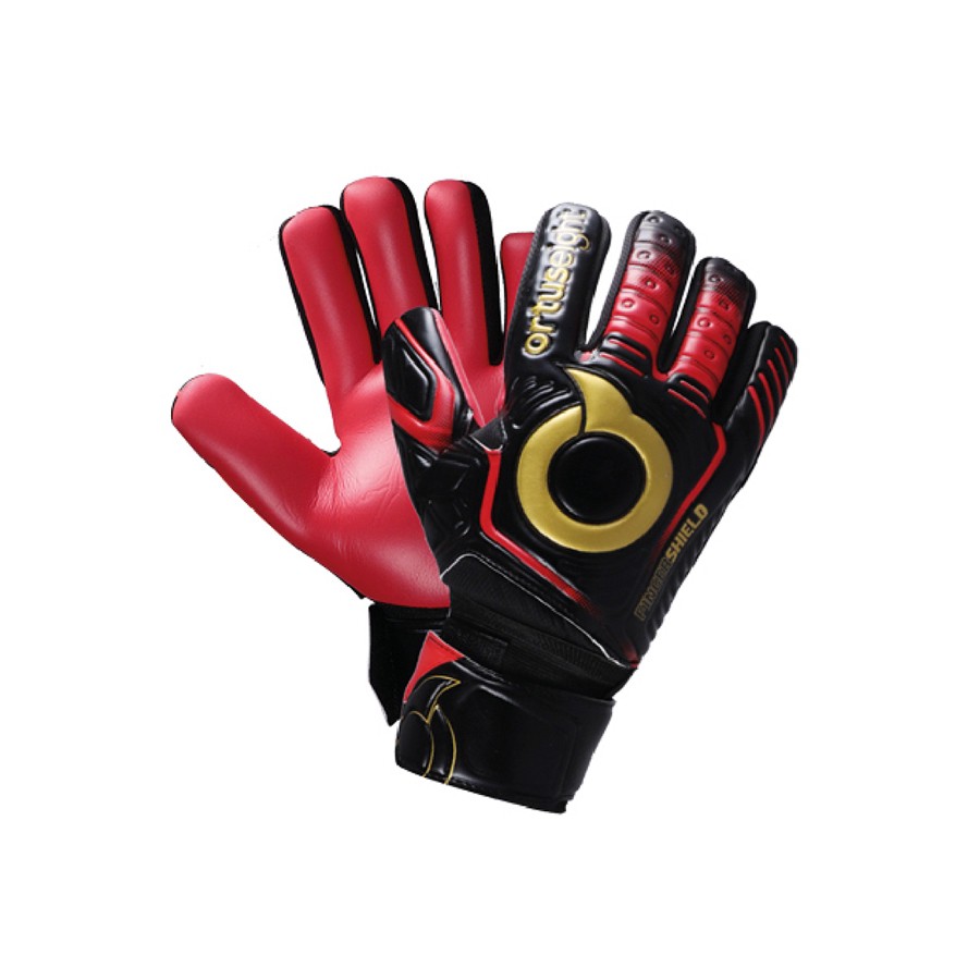 Ortuseight conqueror gk gloves jr - black/ortred/gold