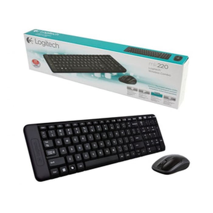 Logitech Keyboard Mk220 Resmi