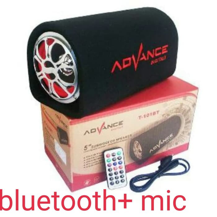 Speaker tabung 5 t101-bt Bluetooth speaker mobil bazooka subwoofer