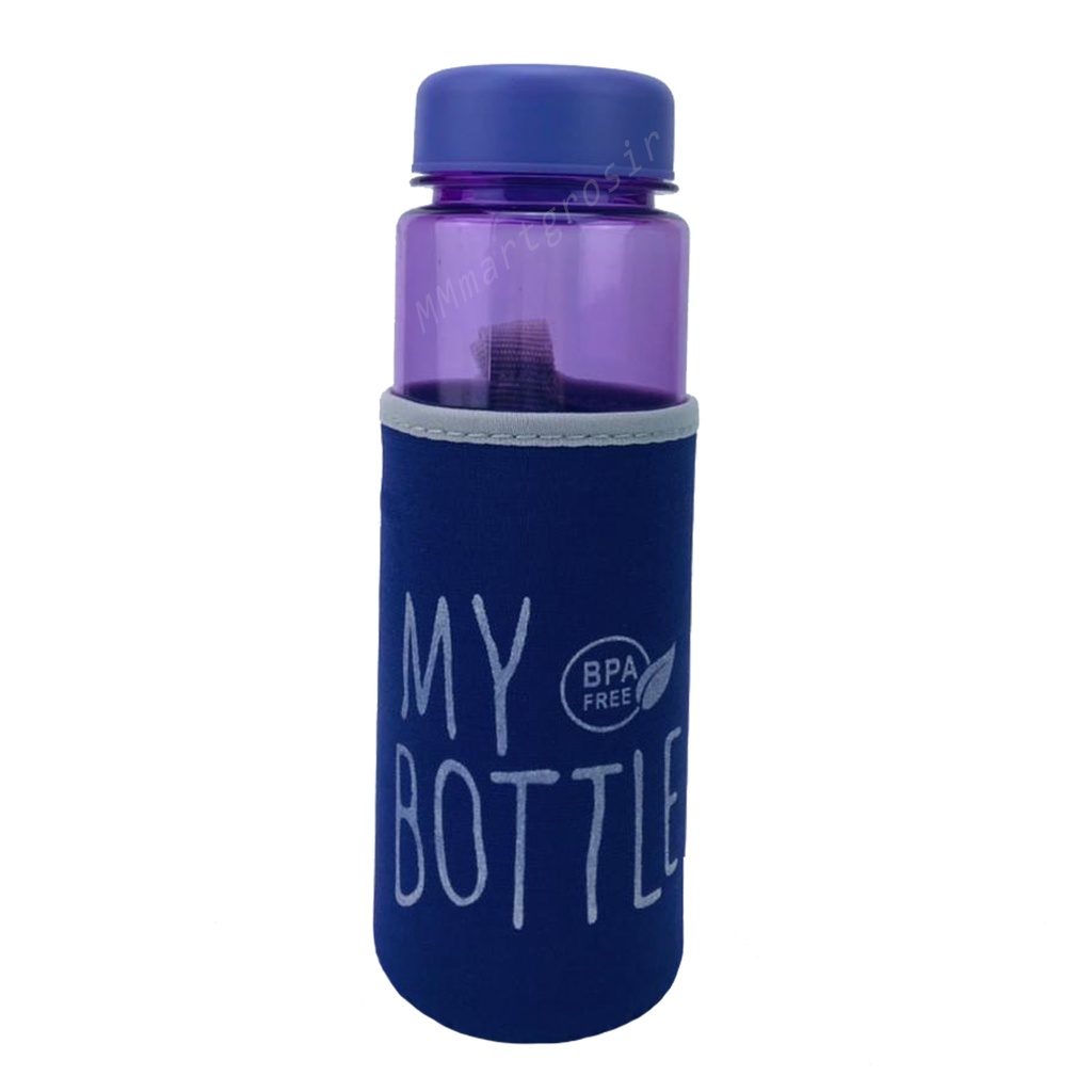 My Bottle / My Bottle Sarung Busa / Botol Air / botol minum / karakter gambar Sopia / Ungu / 500ml