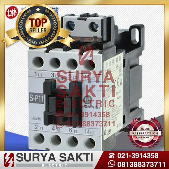 Magnetik kontaktor SHIHLIN SP11 / Contactor 13A S-P11 shinlin