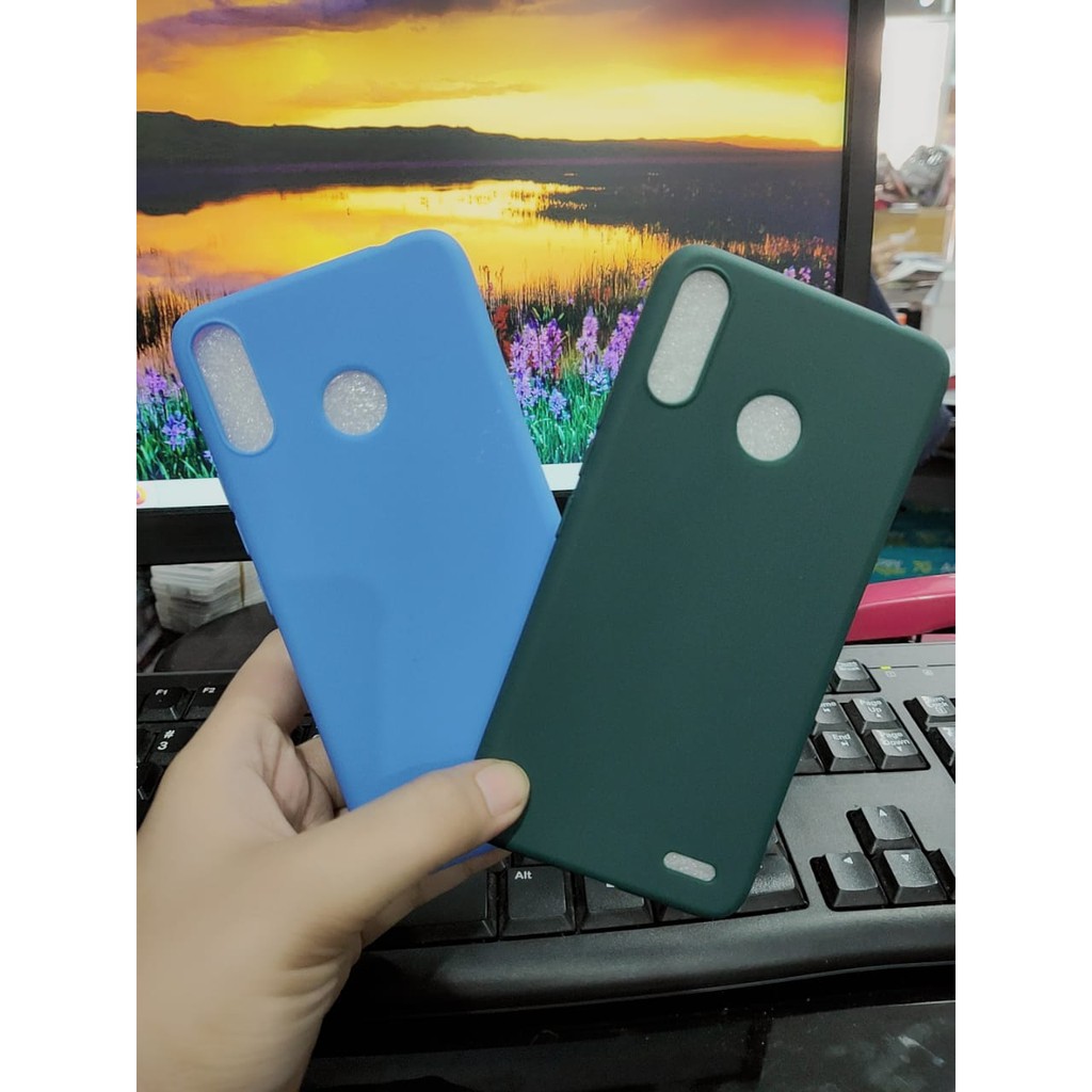 TPU MACARON Infinix Hot 7 6.2 Inchi Softcase Silicon Candy Anti Noda No Logo Full Cover