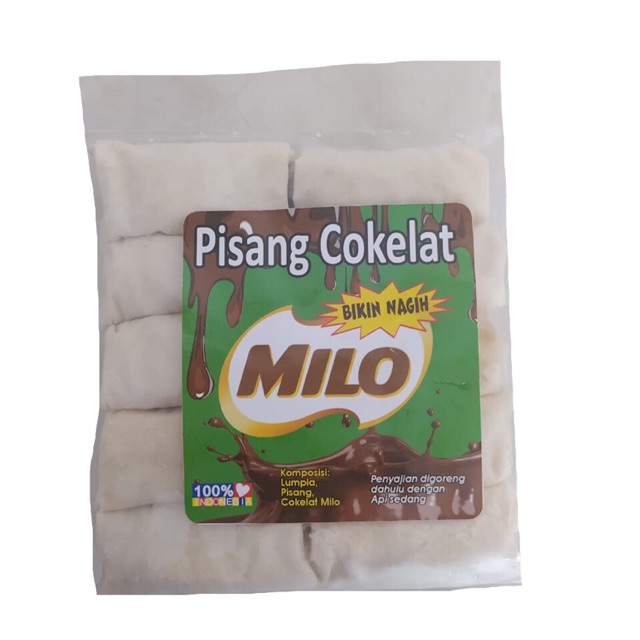 Pisang Coklat Milo isi 10