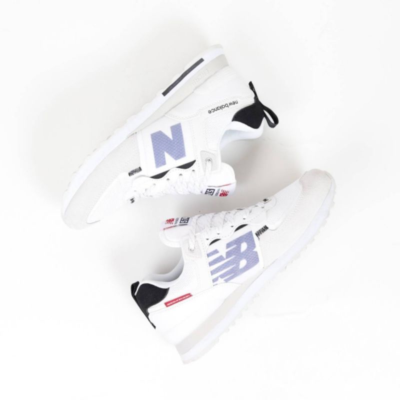 New Balance ML574 White Grey Blue