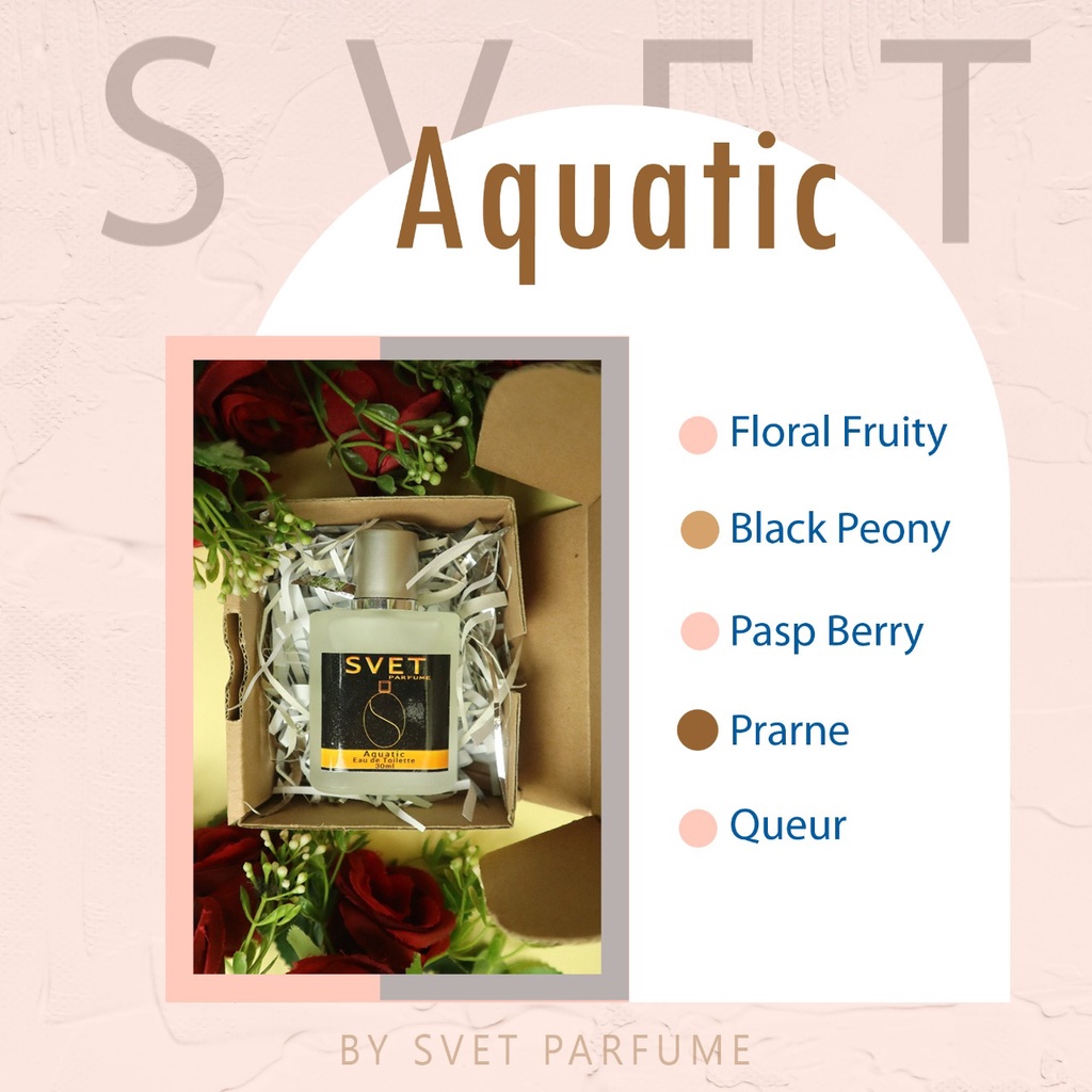 PARFUM SVET / Parfum murah AQUATIC by SVET