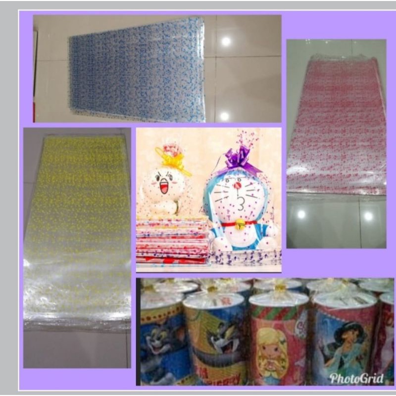 

Kantong Plastik Parcel /Kado 15cm x 30cm isi 12pcs