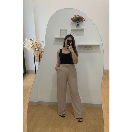 Yuniglo pants - Celana kulot highwaist