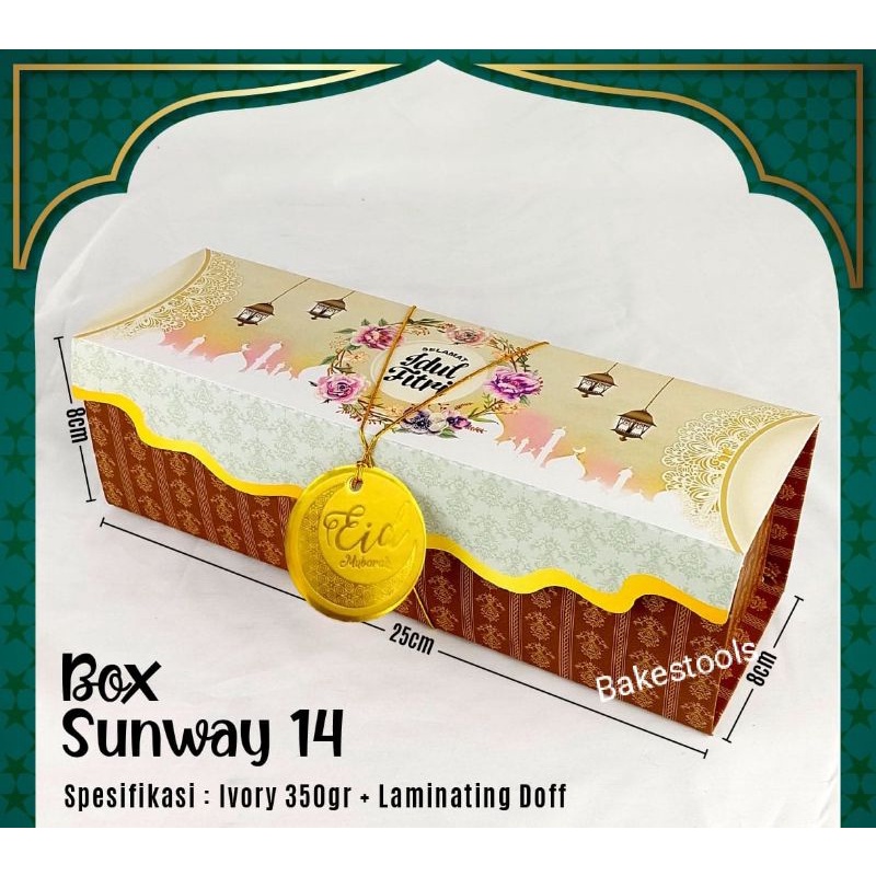 

Dus Box Kotak Kue Sunway Lebaran Idul Fitri