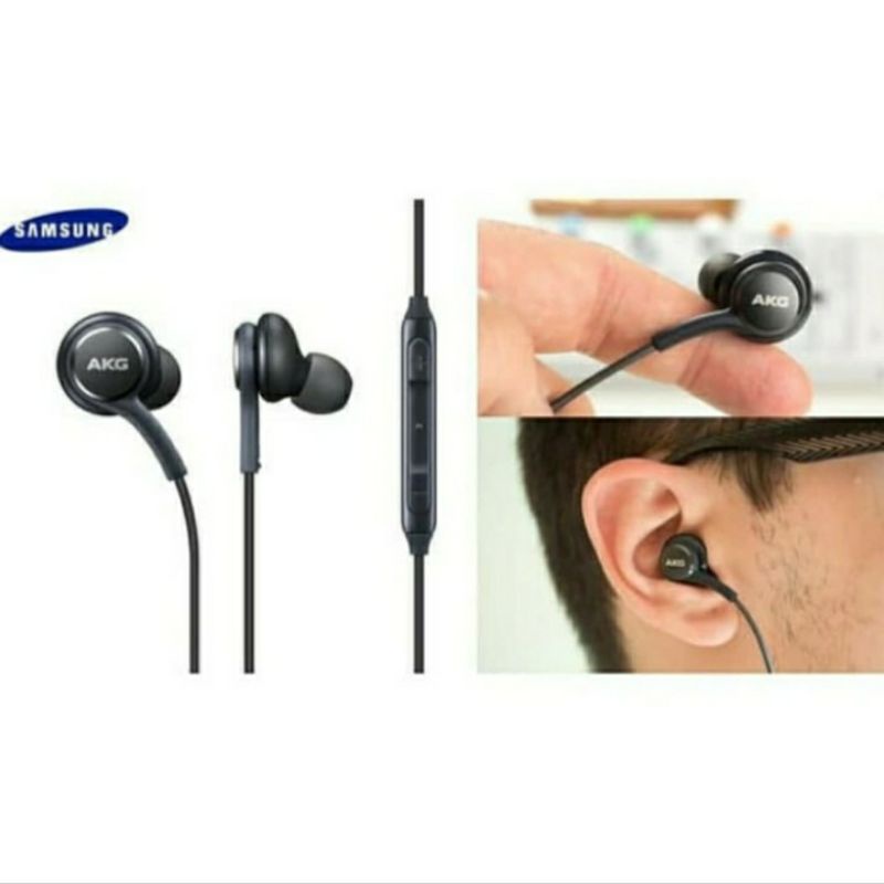 Headset earphone handsfree Samsung S10 plus AKG