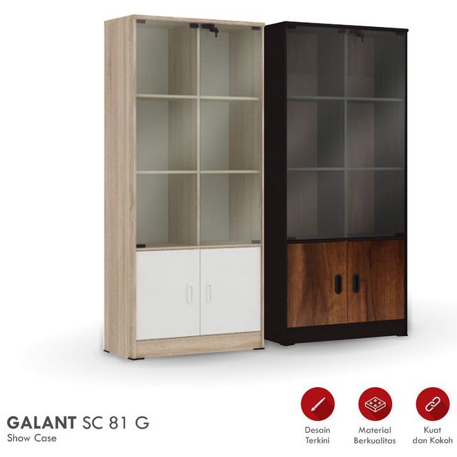 rak serbaguna/rak buku activ galant sc 81g