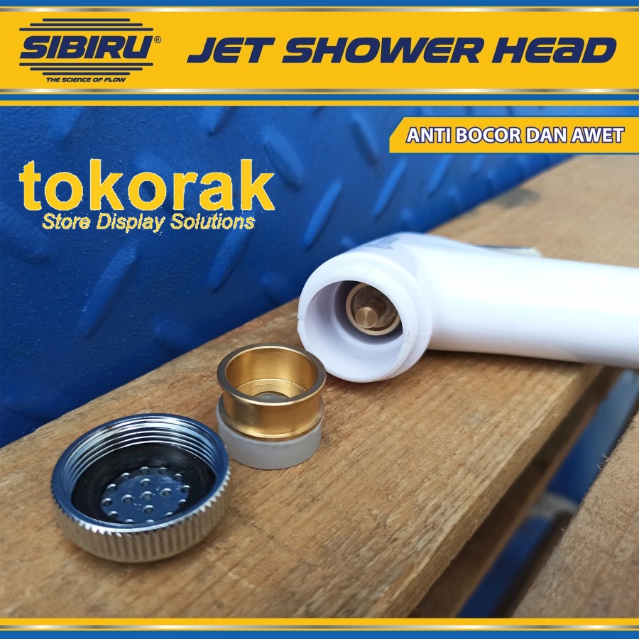 JET SHOWER SET BIDET HEAD CEBOK - SIBIRU SEMPROTAN TOILET CLOSET WC