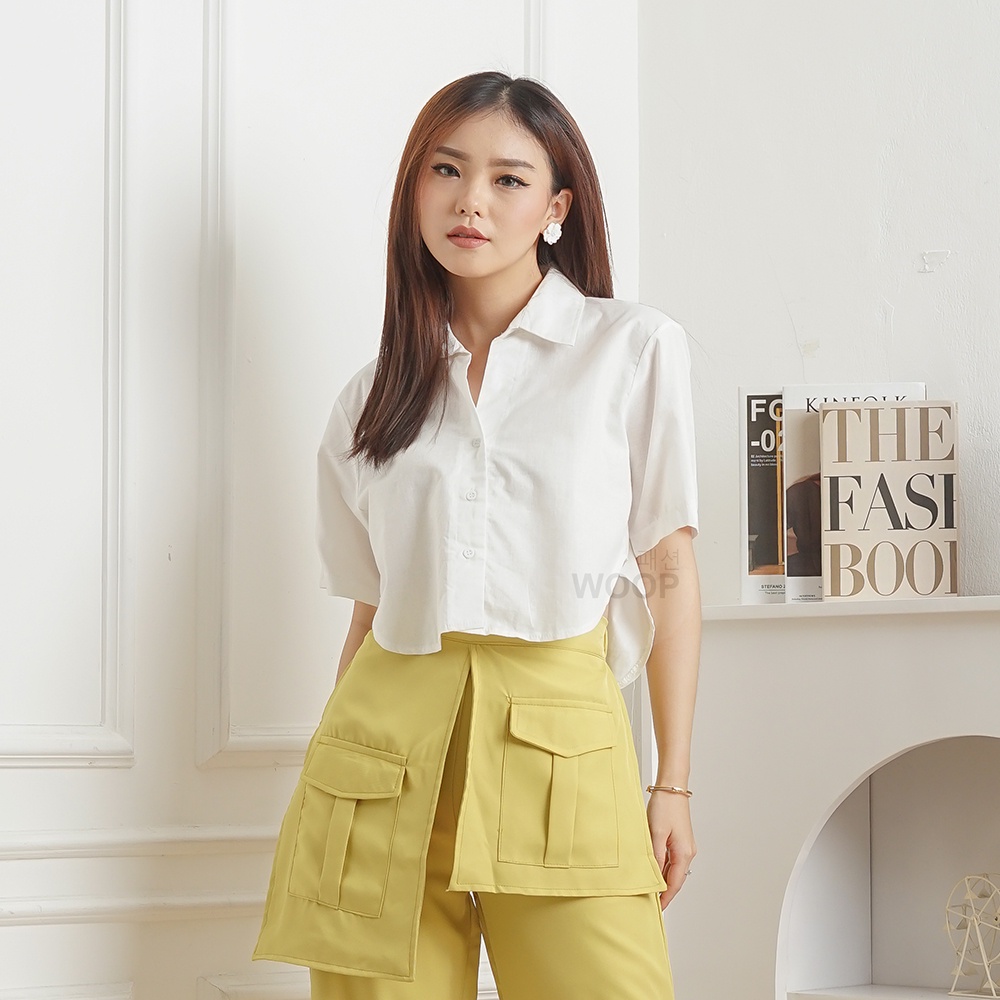 Monny Balero Kemeja Blouse Atasan Wanita Top