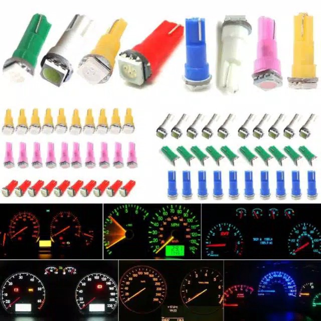 Lampu led T5 Speedo Meter Panel Ac dll