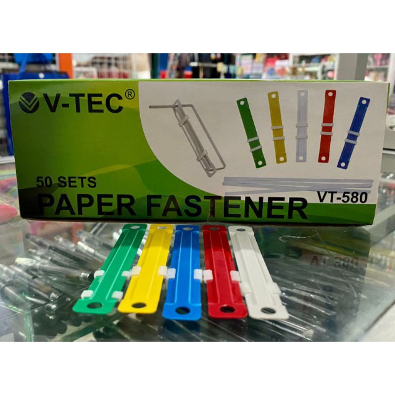 

V-TEC PAPER FASTENER VT-580 / ACCO PLASTIK