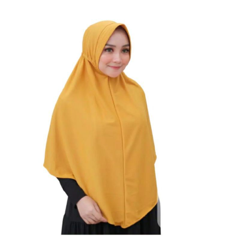 SERUT JOKOWI UKURAN JUMBO JILBAB INSTAN KHIMAR POLOS JERSEY SYARI HIJAB XL SUPER