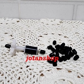 1 set Karet Stopper Dop Tutup AS Magnet Kipas Rotor Pompa Aquarium PH 1200 1600 1800