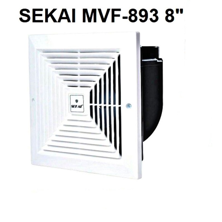 Exhaust Fan Sekai Plafon 8&quot; inch MVF - 893 / Heksos Plafon sekai 8 inc