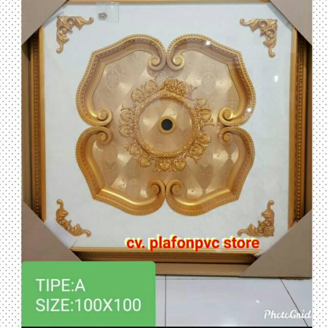 Plafon Grc Motif Awan