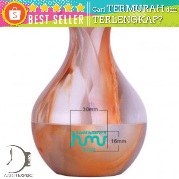 TaffwareUltrasonic Humidifier Aroma Essential Oil Diffuser 130ml - RJS21 - Marble White