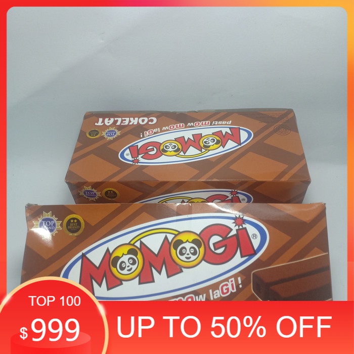 

Makanan Ringan Snack SNACK MOMOGI COKLAT ISI 20 PCS Terima kasih,,,