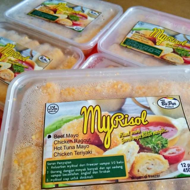 Frozen Food Risol Beef Mayo Risoles Rogout Chicken /Risol Tuna Mayo 1BOX isi 12 pcs