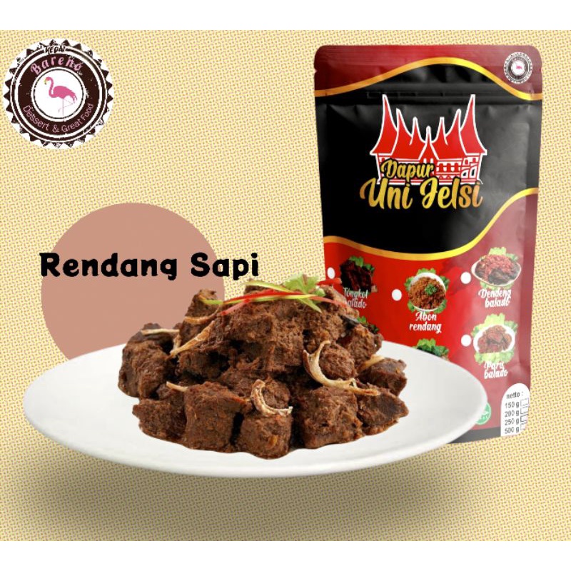 

Rendang Sapi (Dapur Uni Jelsi) Rendang Daging