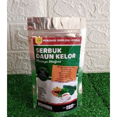 

Simplisia Herbal Daun Kelor Murni serbuk