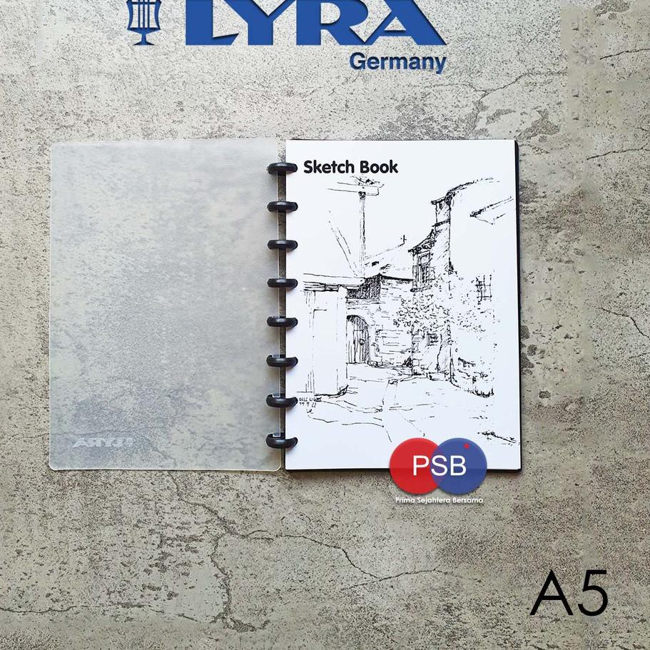 

ㅂ Lyra sketchbook A5 / Buku Sketsa レ