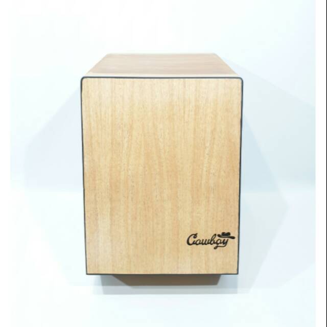 Cajon Cahon Kahun Drum Portable Merk Cowboy Model Trapesium Bonus Tas Murah Jakarta