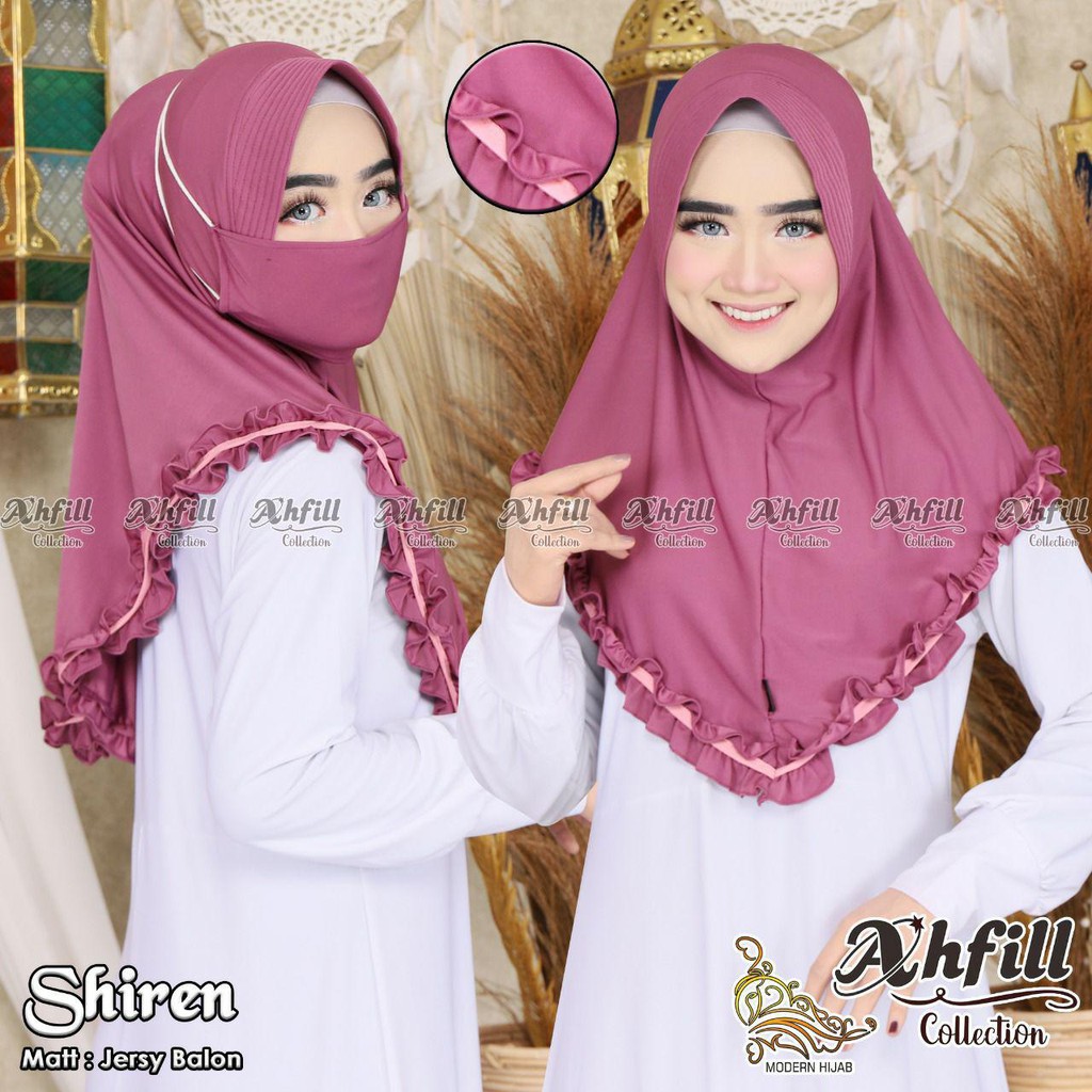 HIJAB INSTAN SHIREN ORI ARJUNA FARRAH AHFILL