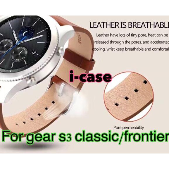 genuine leather strap samsung gear s3