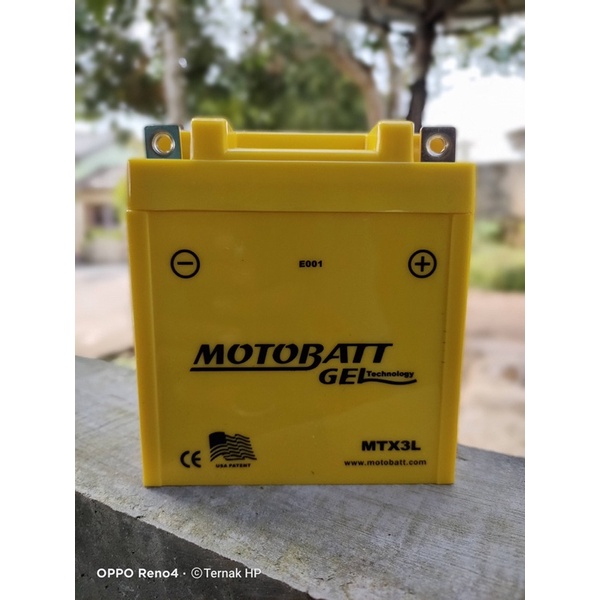 Aki MotoBatt MTX3L