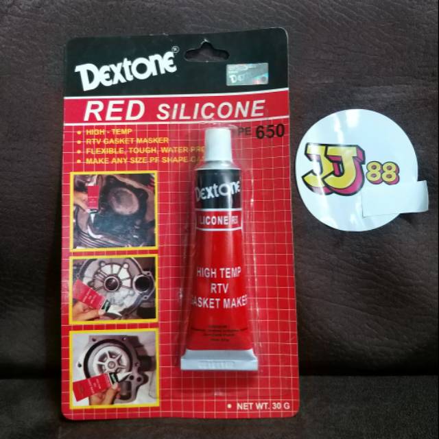 

LEM DEXTONE SILICONE RED 30 GR