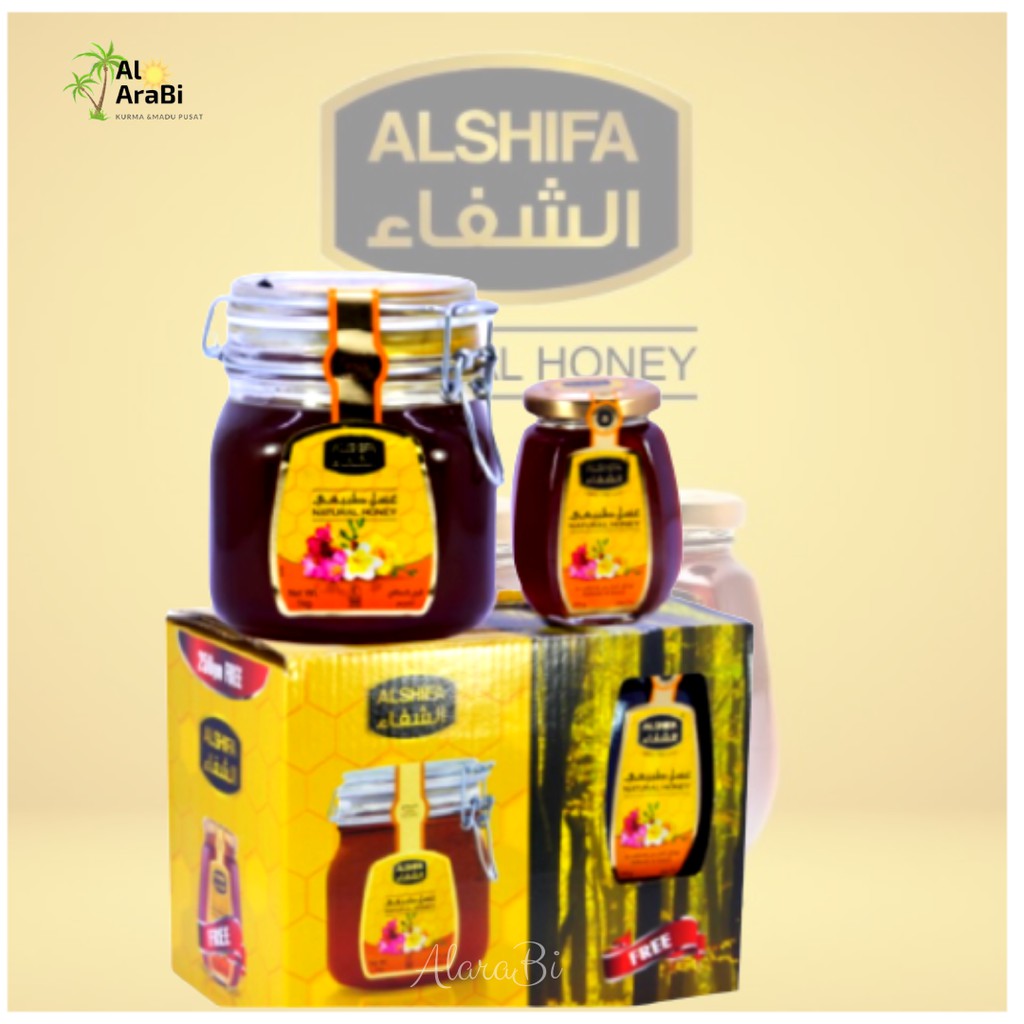 

Madu Al Shifa 1kg FREE 250gr Asli Arab / Original Natural Honey Saudi