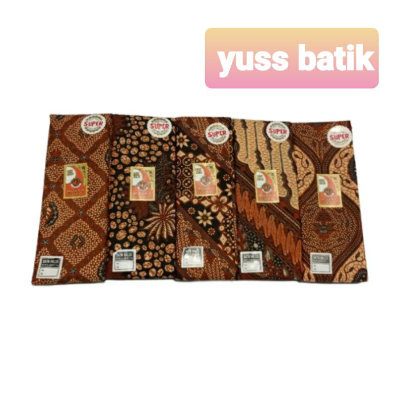 Paket Hemat isi 4 pcs kain jarik batik cap garut