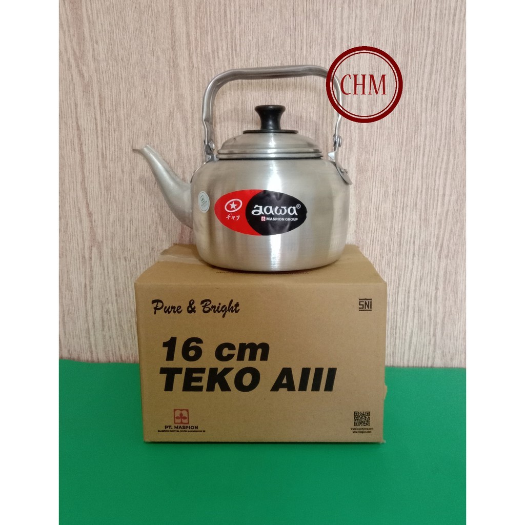 Teko / Ceret  Aluminium Jawa 16cm