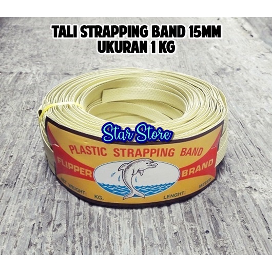 

Tali Strapping Band Besar 15mm 1kg / Tali Packing Kardus Barang