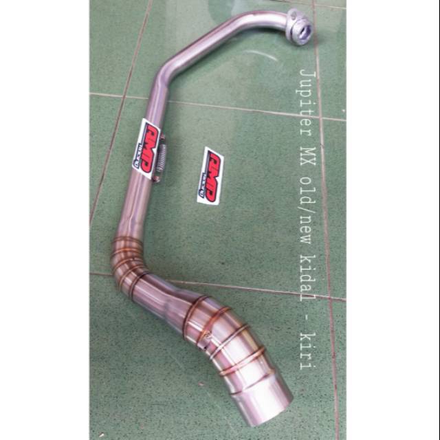 Pipa Leher Knalpot pnp Jupiter MX old dan new model kidal - kiri